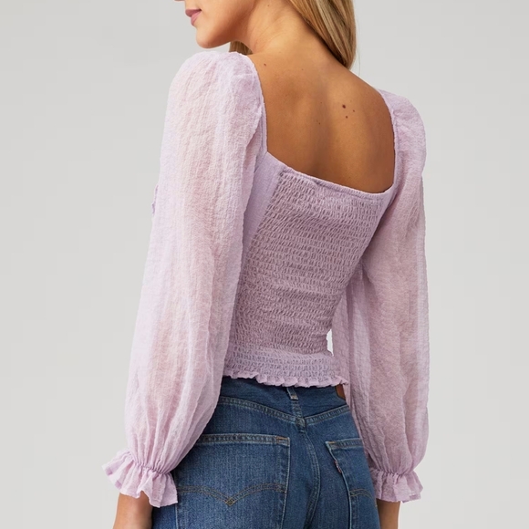 ASTR The Label Tonino Top Light Lilac Large - Picture 3 of 10